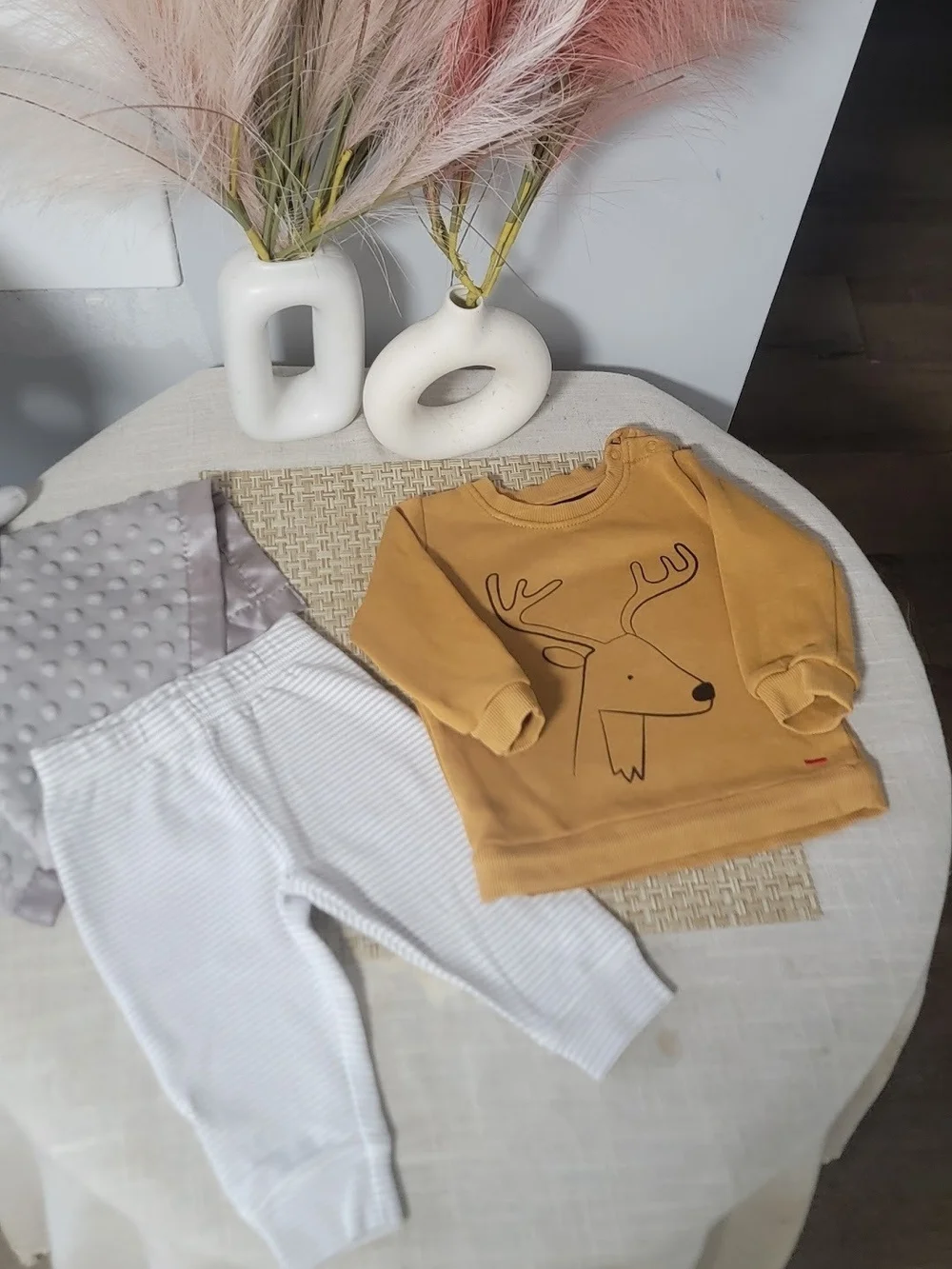 Carter’s Just One You Baby 2-Piece Reindeer Outfit Set Size 6M